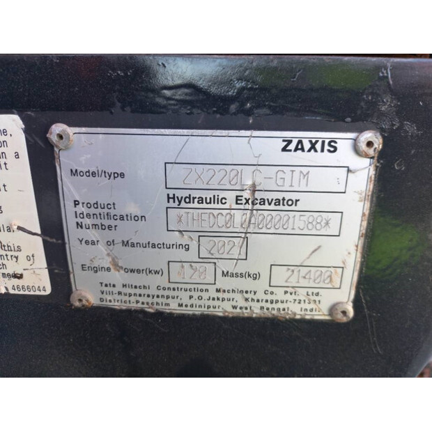 2021 هيتاشى ZX220LC-44118788