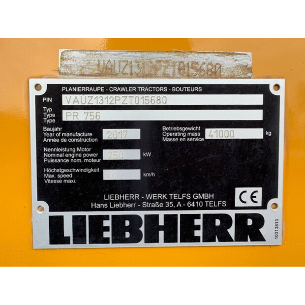 2017 Liebherr PR756-44119056