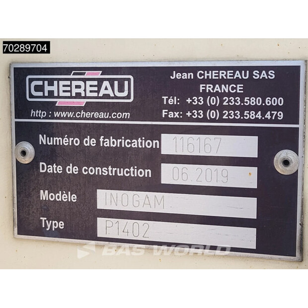 2019 Chereau Thermo King SLXi 300-44119258