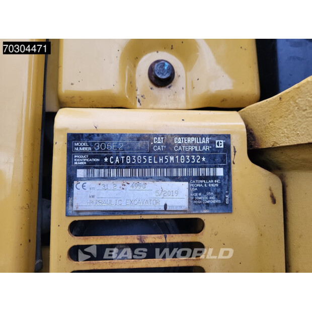 2019 كاتربيلر 305E2CR-44119538