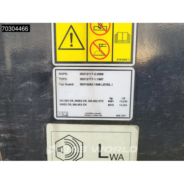 2019 كاتربيلر 305E2-44119589