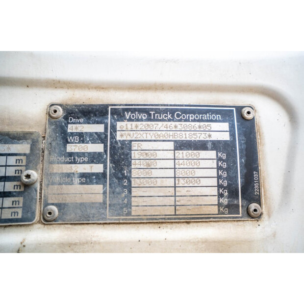 2017 Volvo FMX 460-44120535