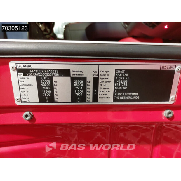 2013 سكانيا R450-44121323