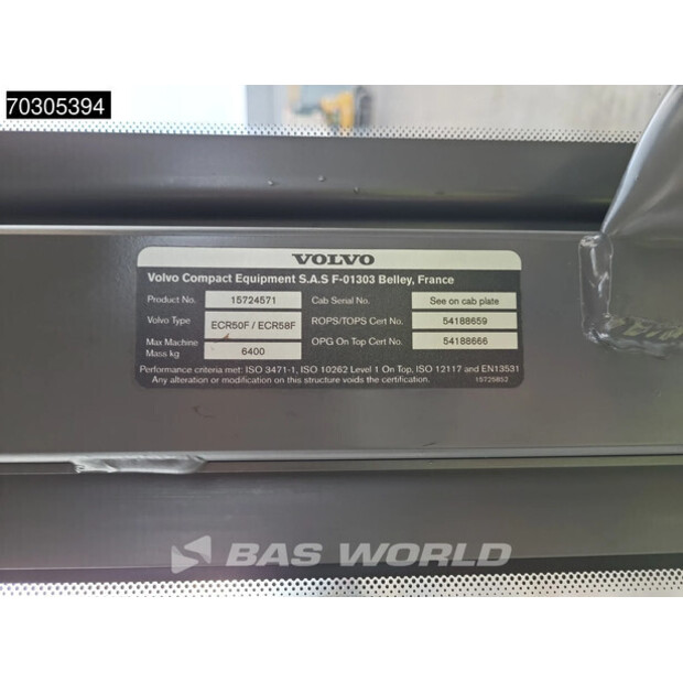 2021 Volvo ECR50F-44121578