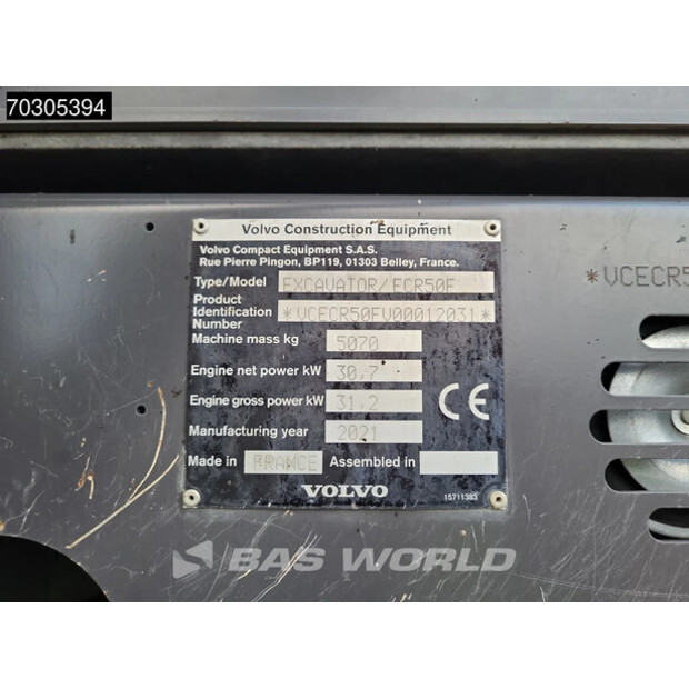 2021 Volvo ECR50F-44121579