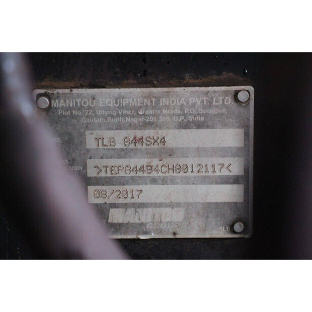 2017 Manitou TLB844S-44140928