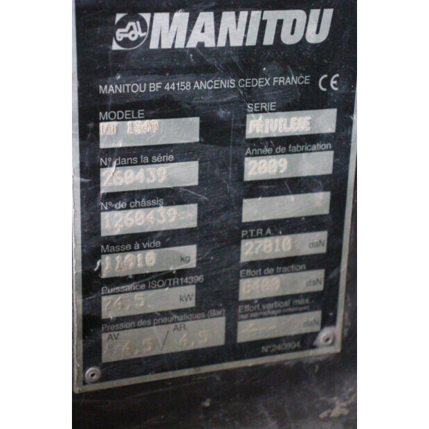 2009 Manitou MT 1840-44141223