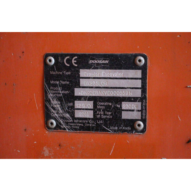 2014 Doosan DX235LCR-44141372