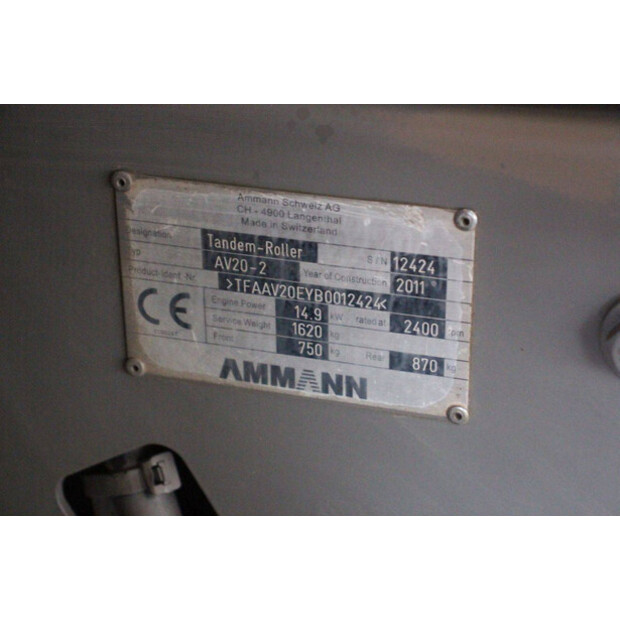 2011 AMMANN AV20-2-44141500