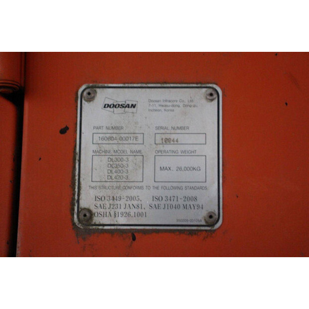 2013 دووسان DL300-3-44141562