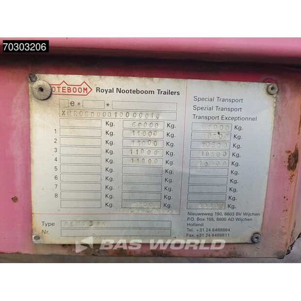 2001 Nooteboom 0SD7304-44142700