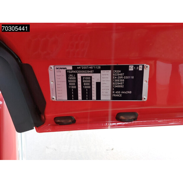 2017 سكانيا R450-44143052