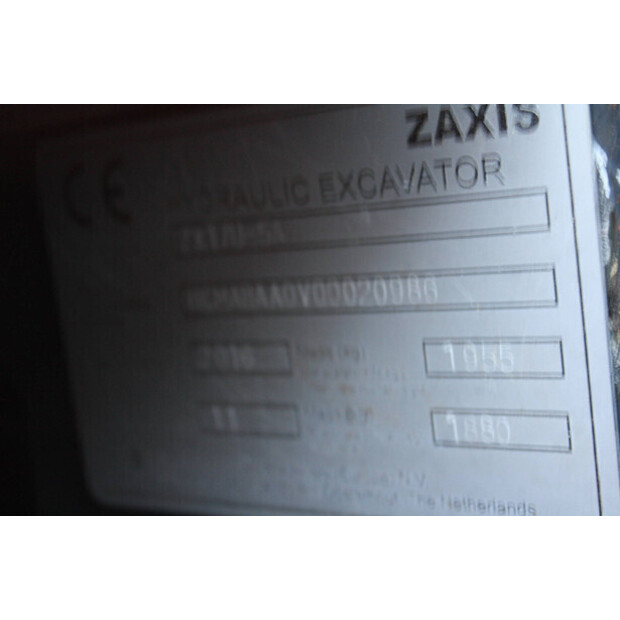 2016 Hitachi ZX17U-5-44143174