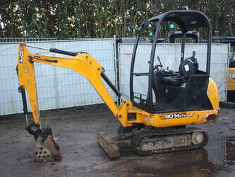 صورة ل حفارات صغيرة 2015 جيه سي بي 8014 CTS