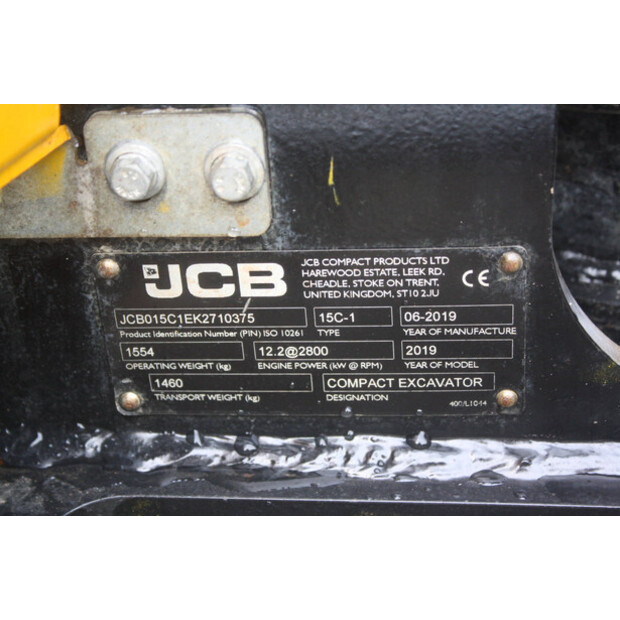 2019 جيه سي بي 15C-1-44143445