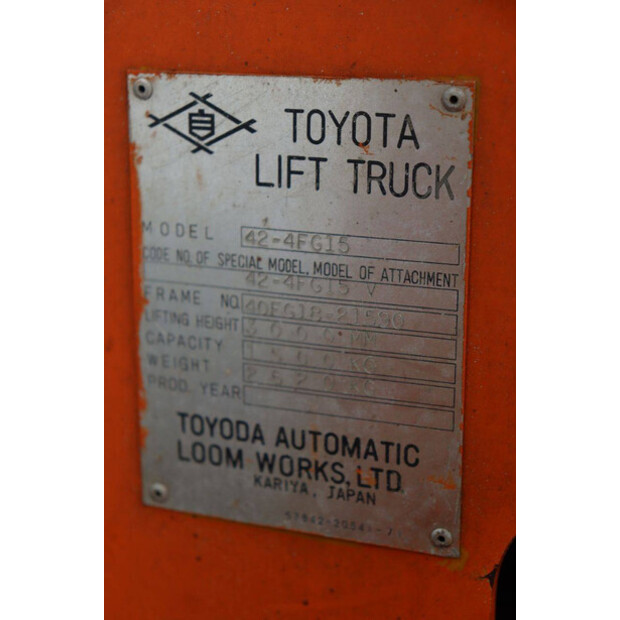 1999 تويوتا 42-4FG15-44145058