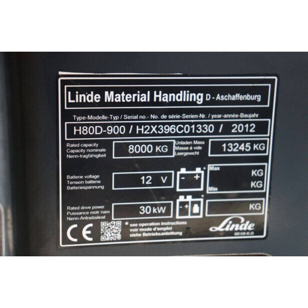 2012 ليندي H80D-900-44145106