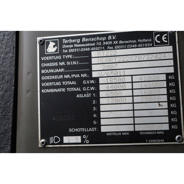 2007 تربيرغ RT222-44145420