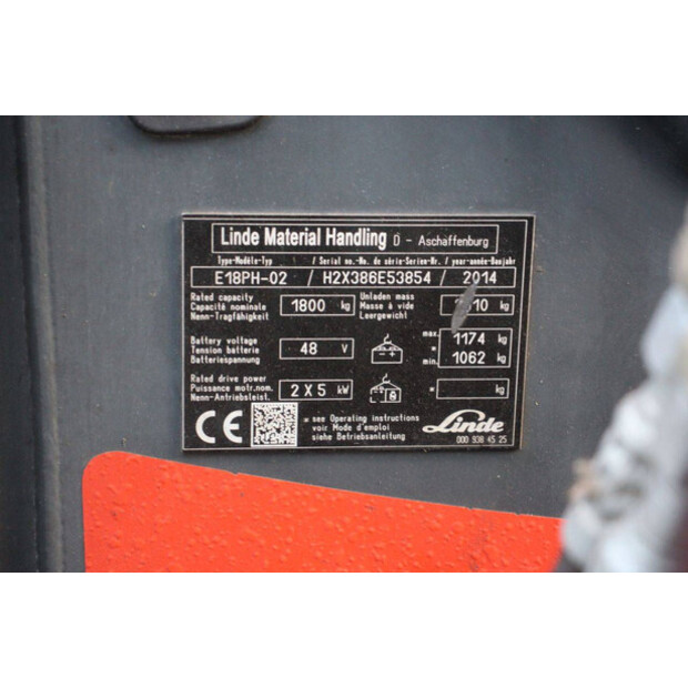 2014 ليندي E18PH-02-44146082