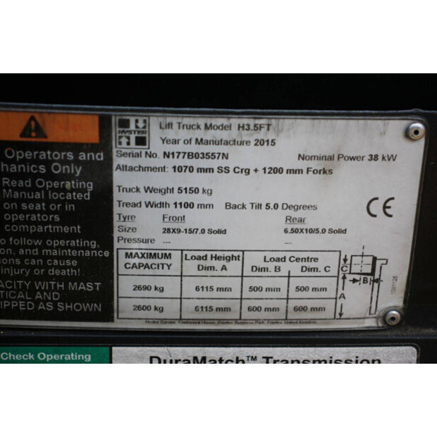 2015 هايستر H3.5FT-44146695