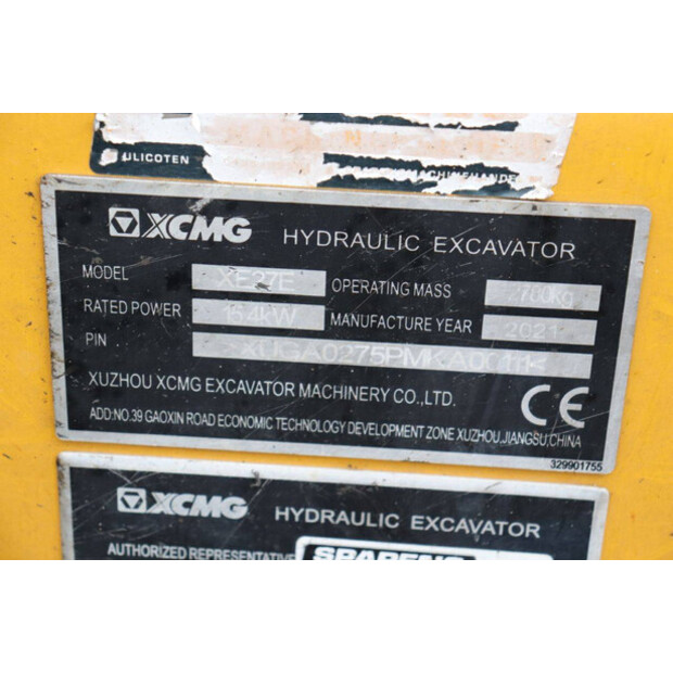 2021 XCMG XE27E-44147530