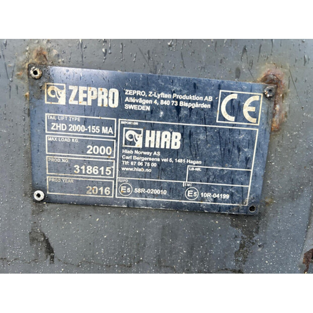 2016 زيپرو ZHD 2000-155 MA-44149102
