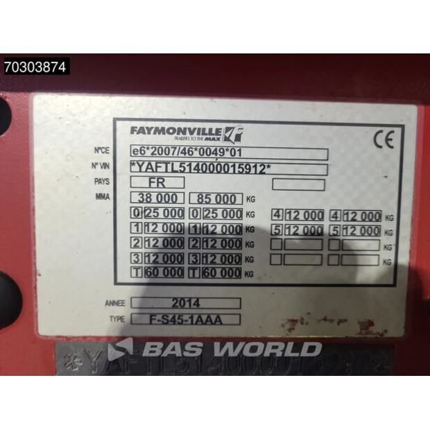 2014 Faymonville F-S45-1AAA-44150256