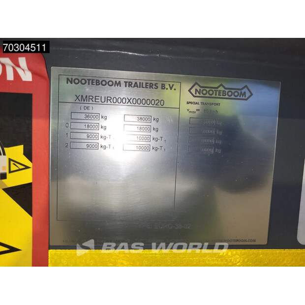 1999 Nooteboom EURO-38-02-44150305