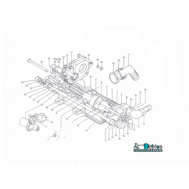 قطع الغيار بي دي 200 مستعملة-44151195