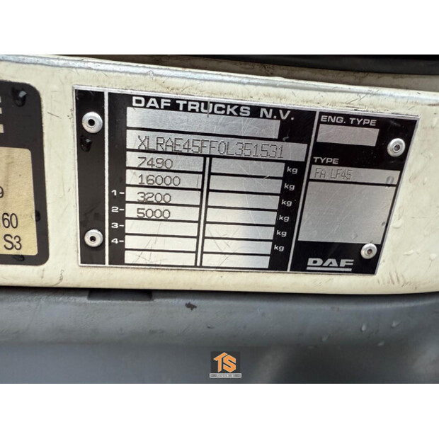 2009 DAF FA LF45G08-44151415