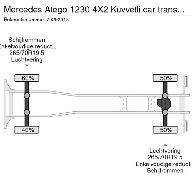 2019 مرسيدس بنز Atego 1230-44151494