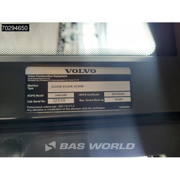 2019 Volvo EC250EL-44151533