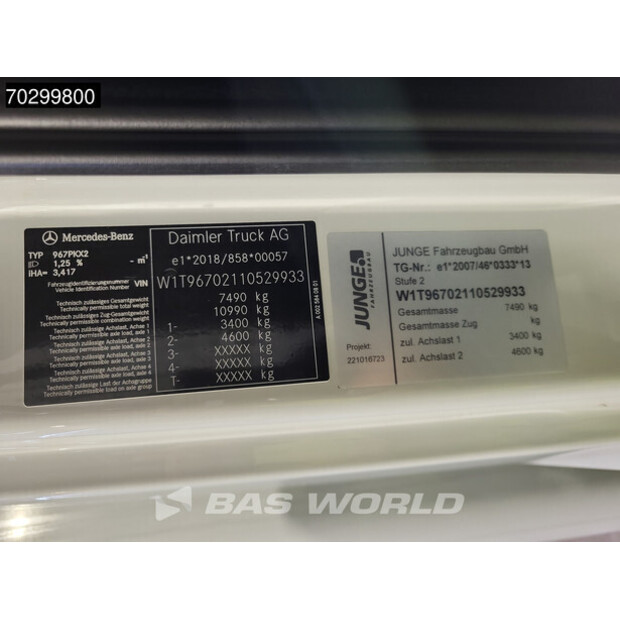 2021 مرسيدس بنز ATEGO 816-44152292