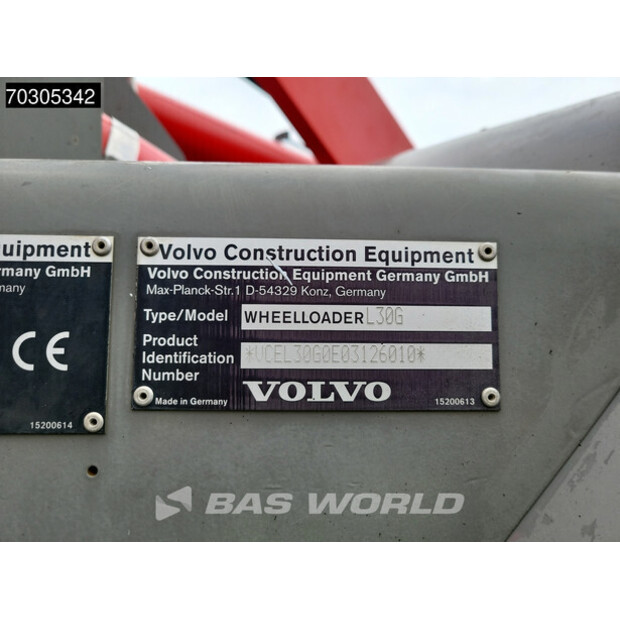 2019 Volvo L30G-44152376