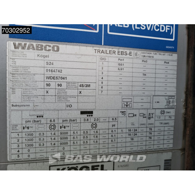 2013 Kögel S24-1-44152433