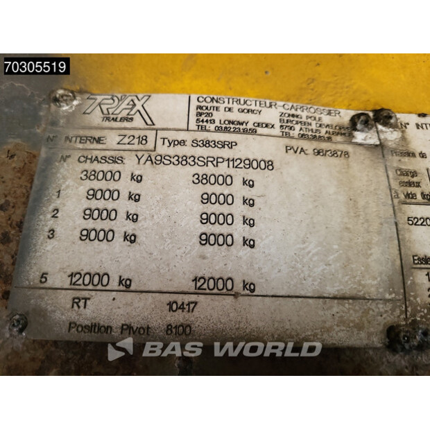 2002 تراكس S383SRP Extendable-44152580