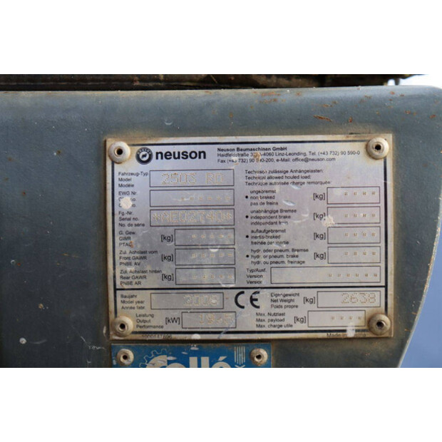 2008 Neuson 2503RD-44169154