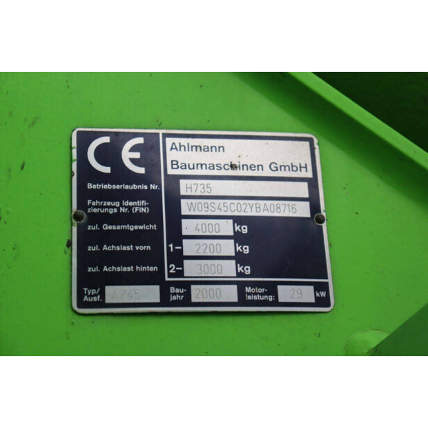 2000 Ahlmann AZ45-44169623