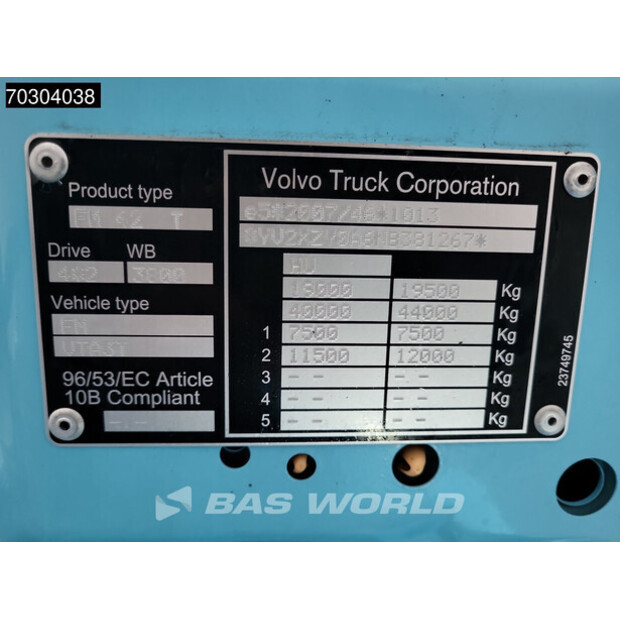 2022 فولفو FM 460-44169808