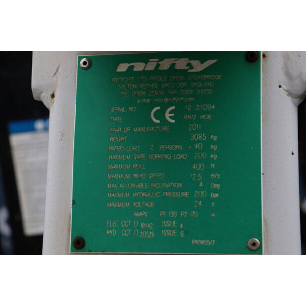 2011 NIFTY HR12 NDE-44172459