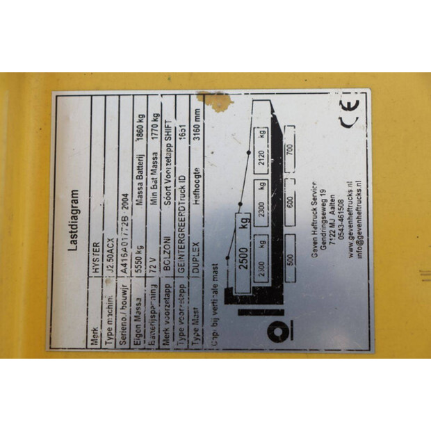 2004 هايستر J2.50ACX-44172873
