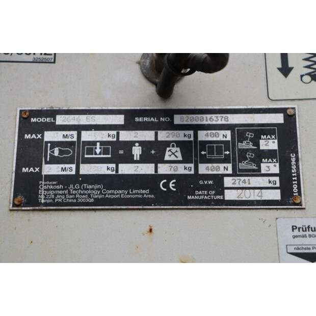 2014 JLG 2646 ES-44174919