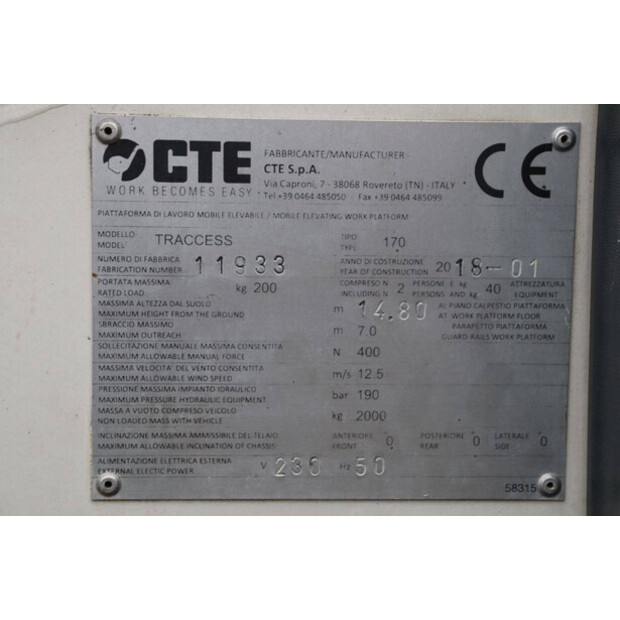 2018 CTE Traccess 170-44174966