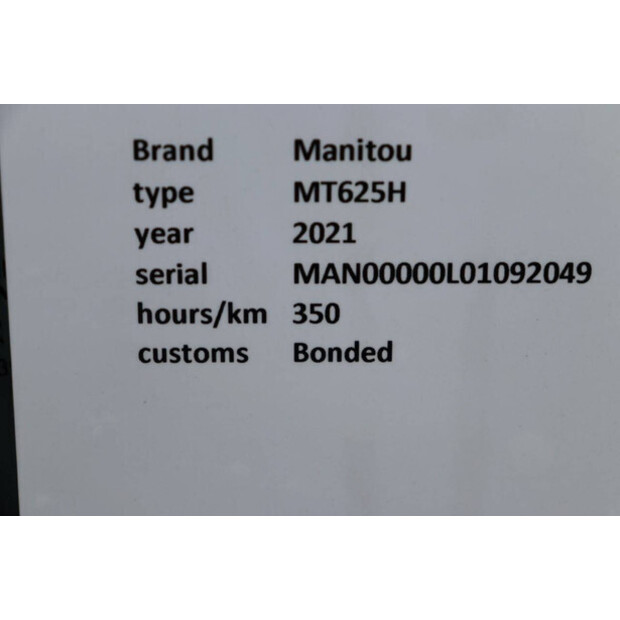 2022 Manitou MT625H-44175935