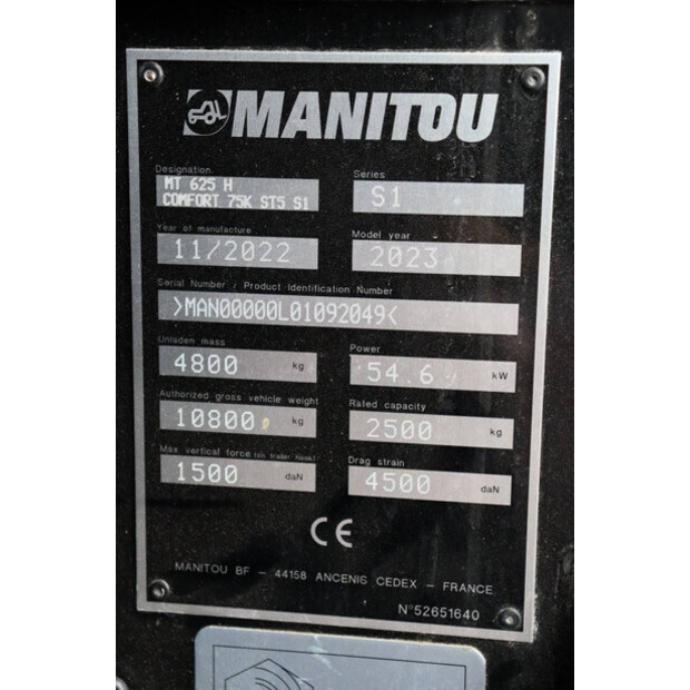 2022 Manitou MT625H-44175938