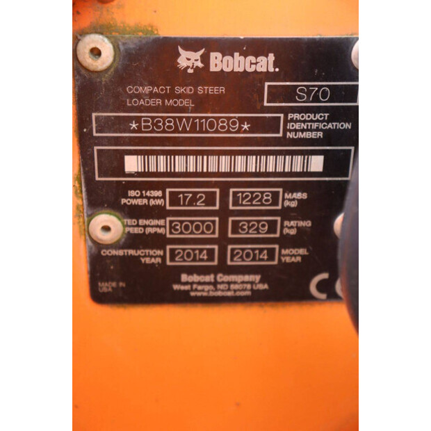2014 BOBCAT S70-44176812