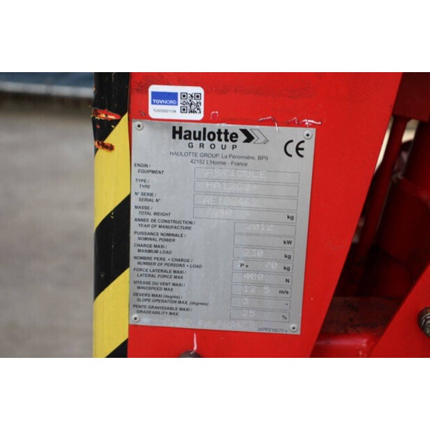 2012 Haulotte HA12CJ-44176921