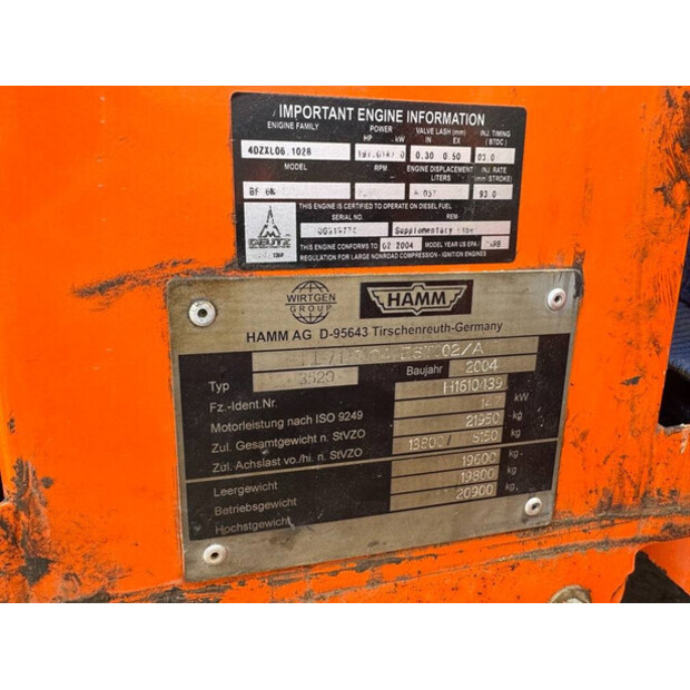 2004 HAMM 3520-44177974