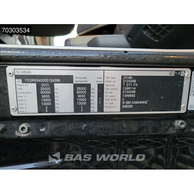 2016 Scania R580-44178512