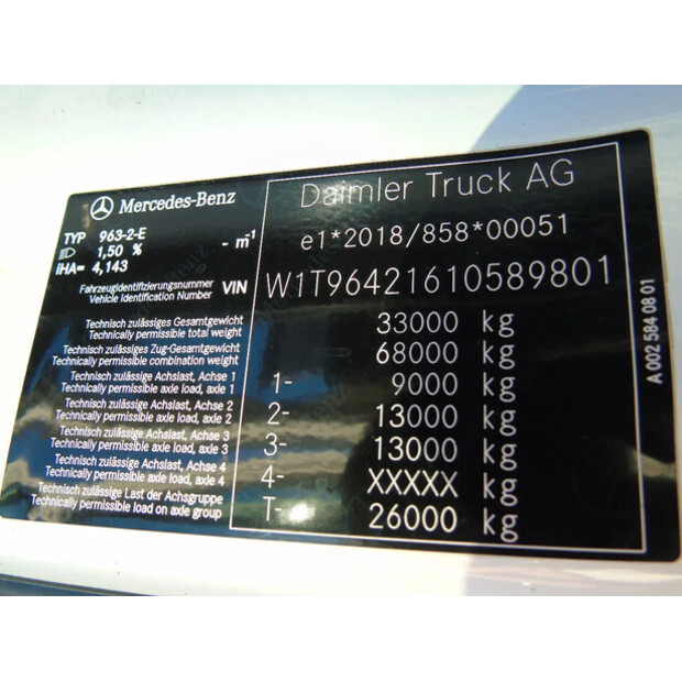 2022 مرسيدس بنز AROCS 3348-44179131